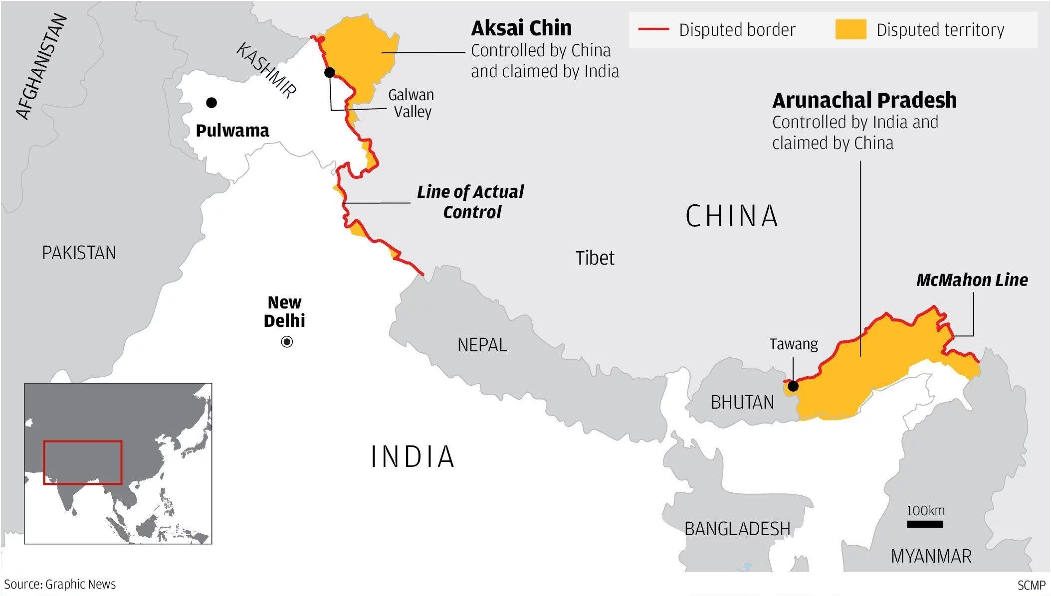 India’s Arunachal Pradesh or China’s Zangnan?