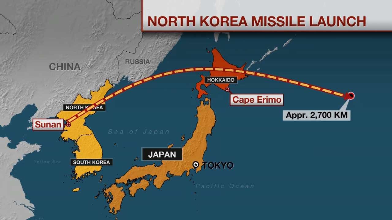 North Korea fires Ballistic Missile, Heightening Tensions with Japan ...